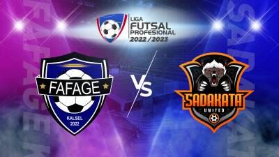 Nonton Live Streaming Liga Futsal Profesional Fafage Vamos FC Vs