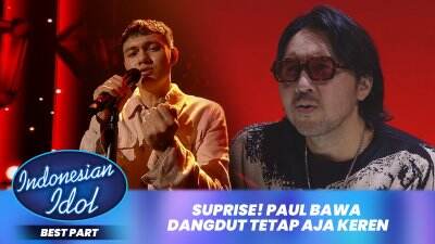 Suprise Paul Bawa Dangdut Tetap Aja Keren Indonesian Idol Xii Rcti