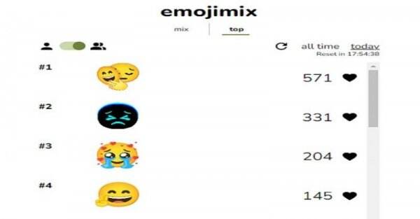 Emojimix Begini Cara Buatnya Di HP Biar Viral Di TikTok News On RCTI