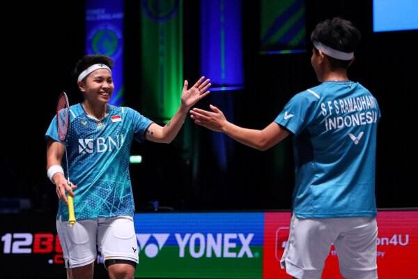 Apriyani Rahayu Siti Fadia Lolos Ke Perempatfinal Singapore Open