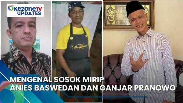 Mengenal Sosok Mirip Anies Baswedan Dan Ganjar Pranowo Informasi