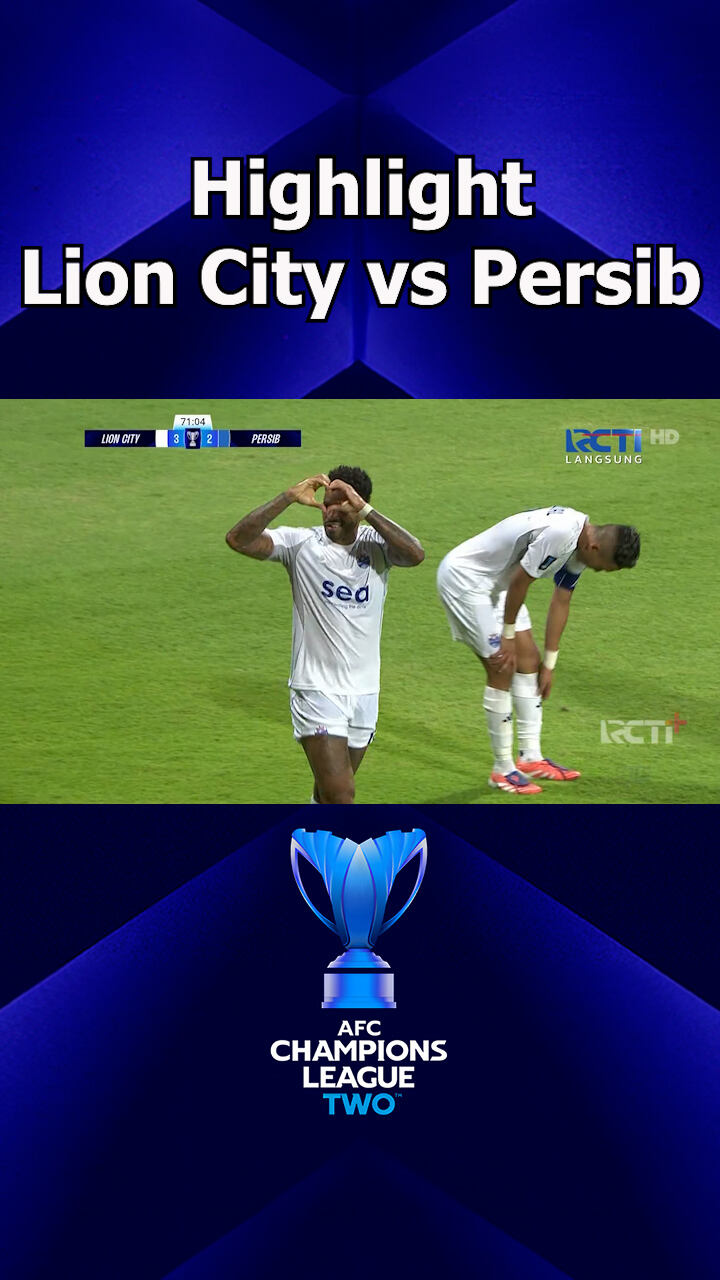 Highlight Afc Champions League Two Lion City Vs Persib