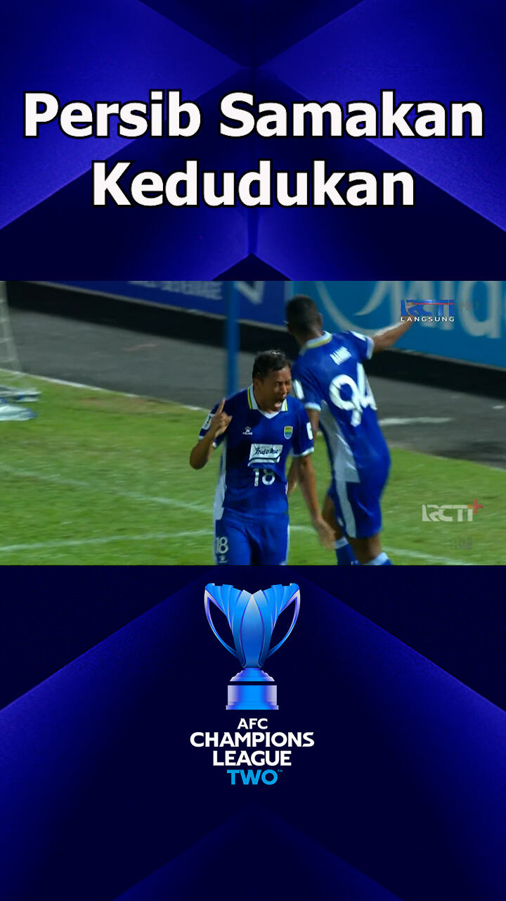 Persib Samakan Kedudukan