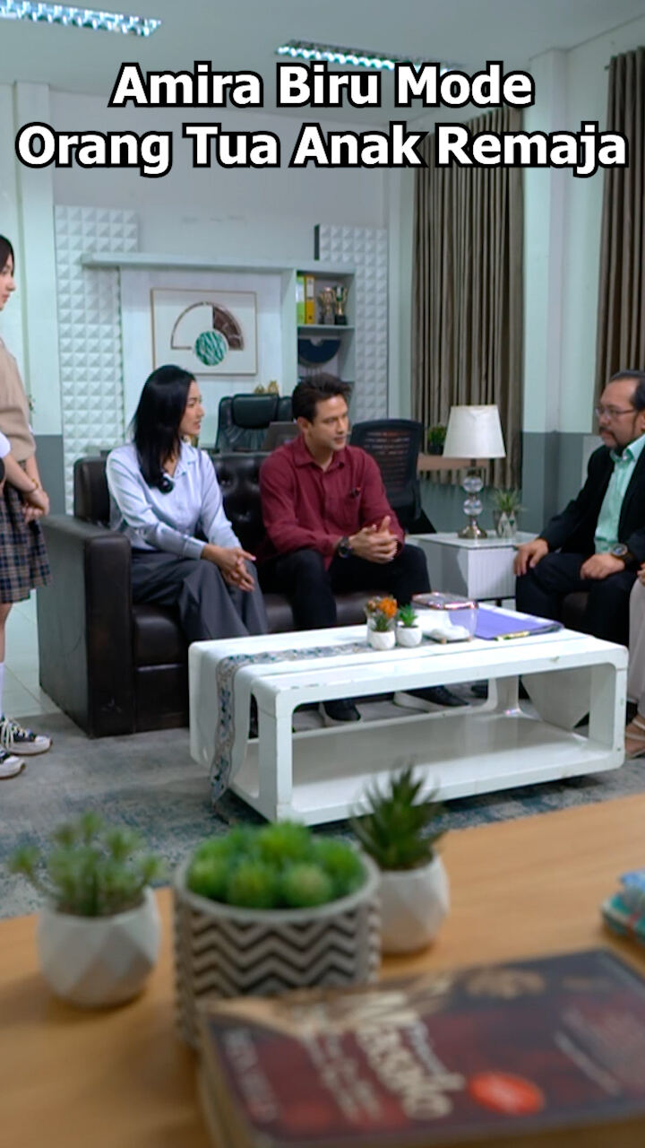 Amira Biru Mode Orang Tua Anak Remaja