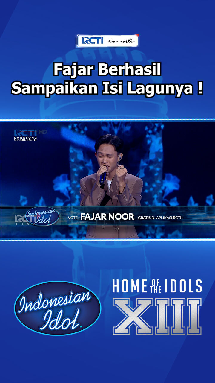 Fajar Berhasil Sampaikan Isi Lagunya