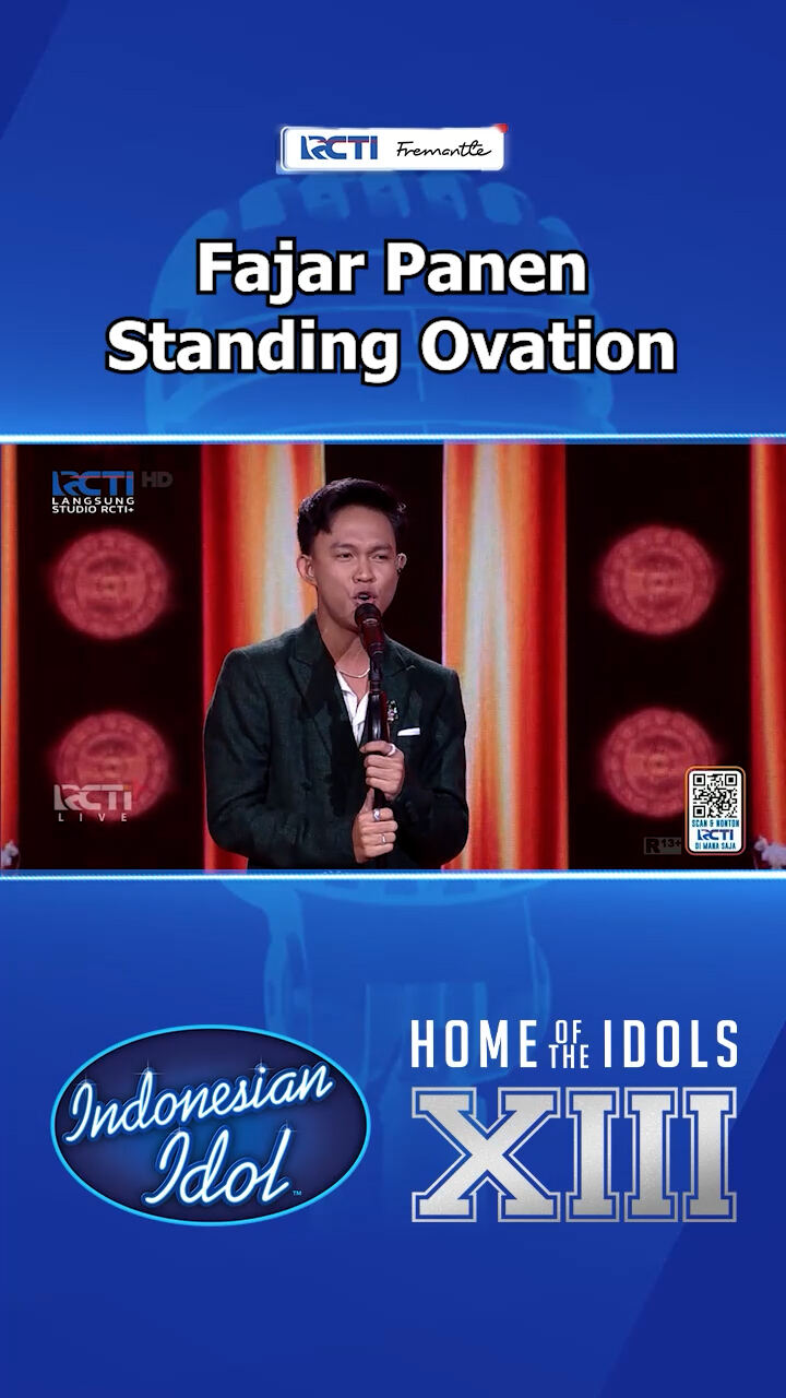 Fajar Panen Standing Ovation