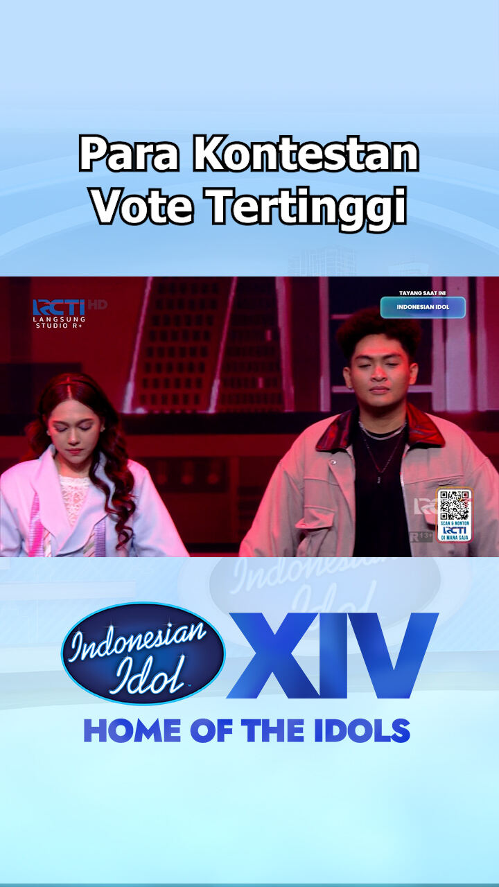 Para Kontestan Vote Tertinggi