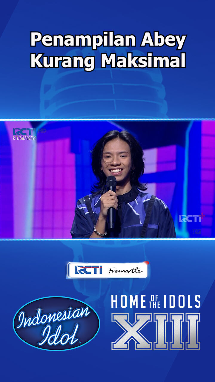 Penampilan Abey Malam Ini Ternyata Tidak Sesuai Ekspektasi Judges