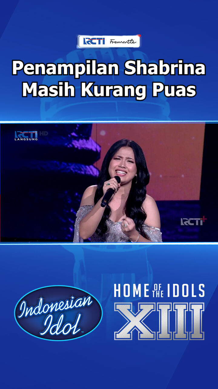 Penampilan Shabrina Masih Kurang Puas