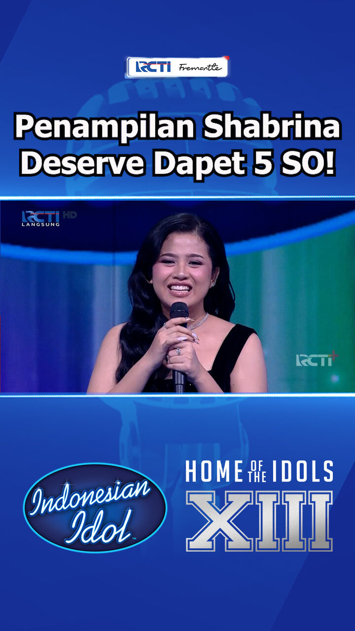 Shabrina Bisa Kasih Penampilan Yang Megah Banget
