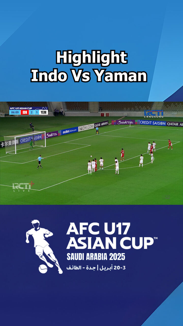Highlight Afc U17 Qualification Indo Vs Yaman