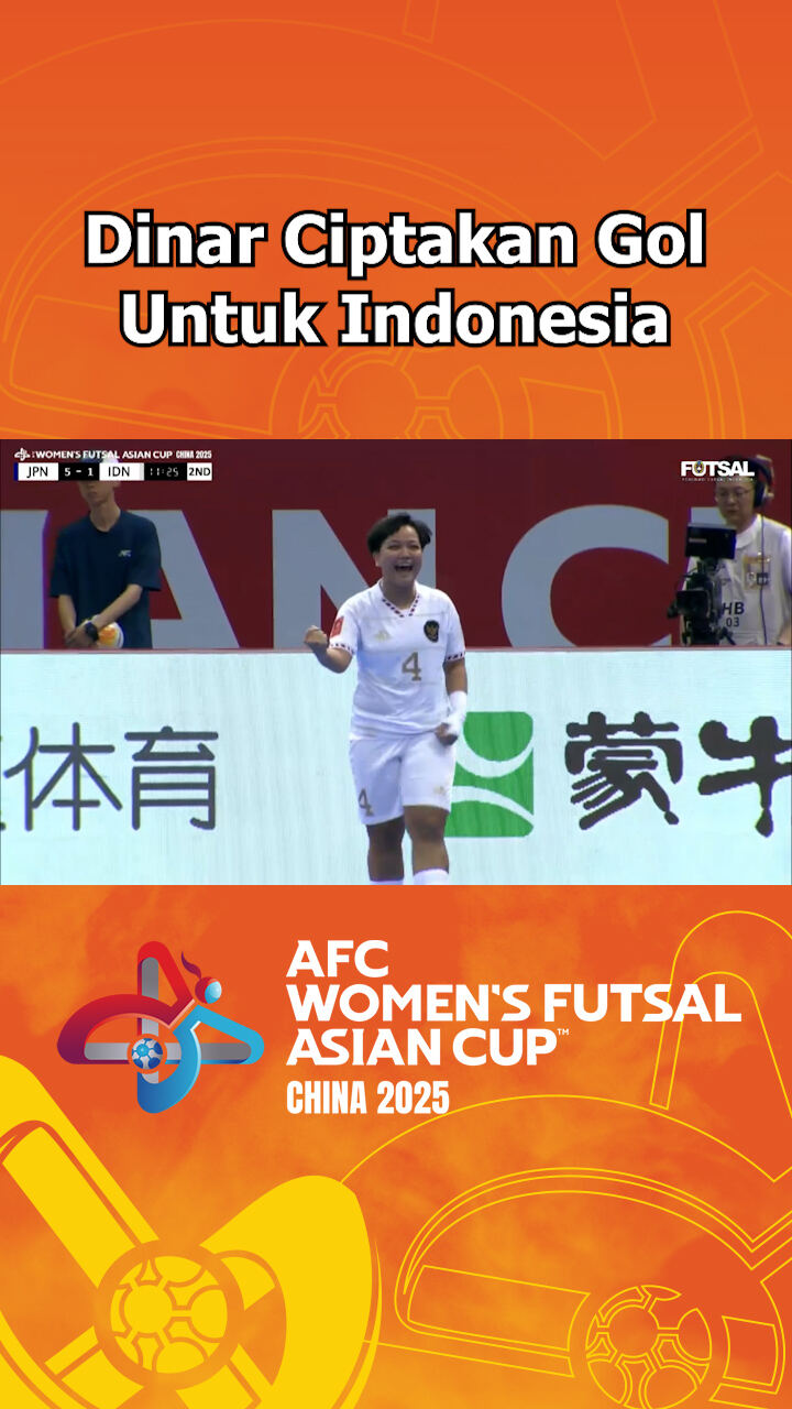 Dinar Ciptakan Gol Untuk Indonesia