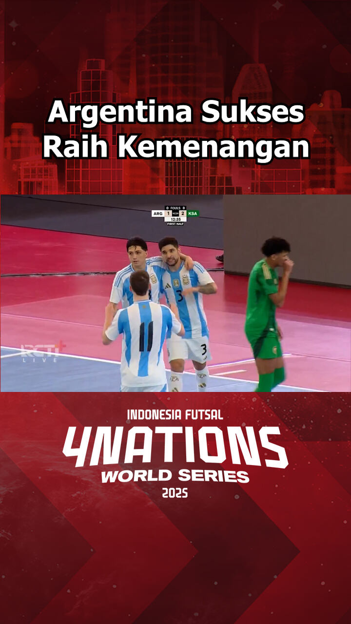 Highlight Indonesian Futsal 4 Nations World Series Argentina Vs Arab Saudi