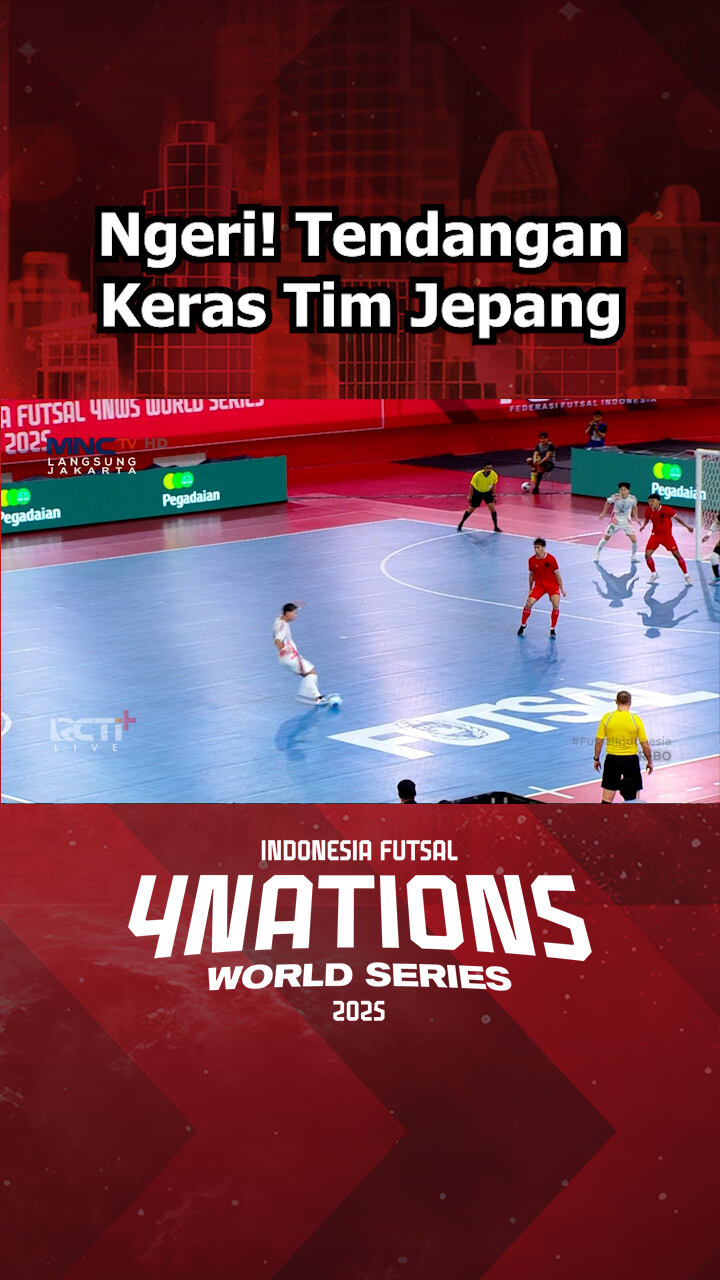 Ngeri Tendangan Keras Tim Jepang