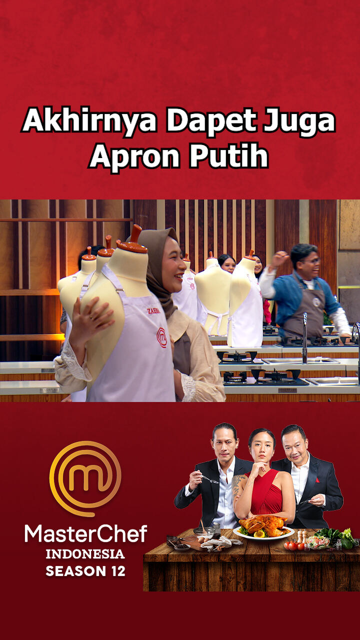 Akhirnya Dapet Juga Apron Putih