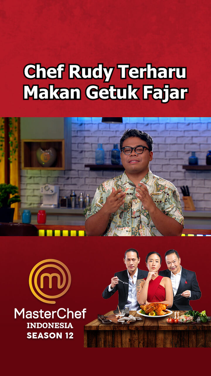 Chef Rudy Terharu Makan Getuk Fajar