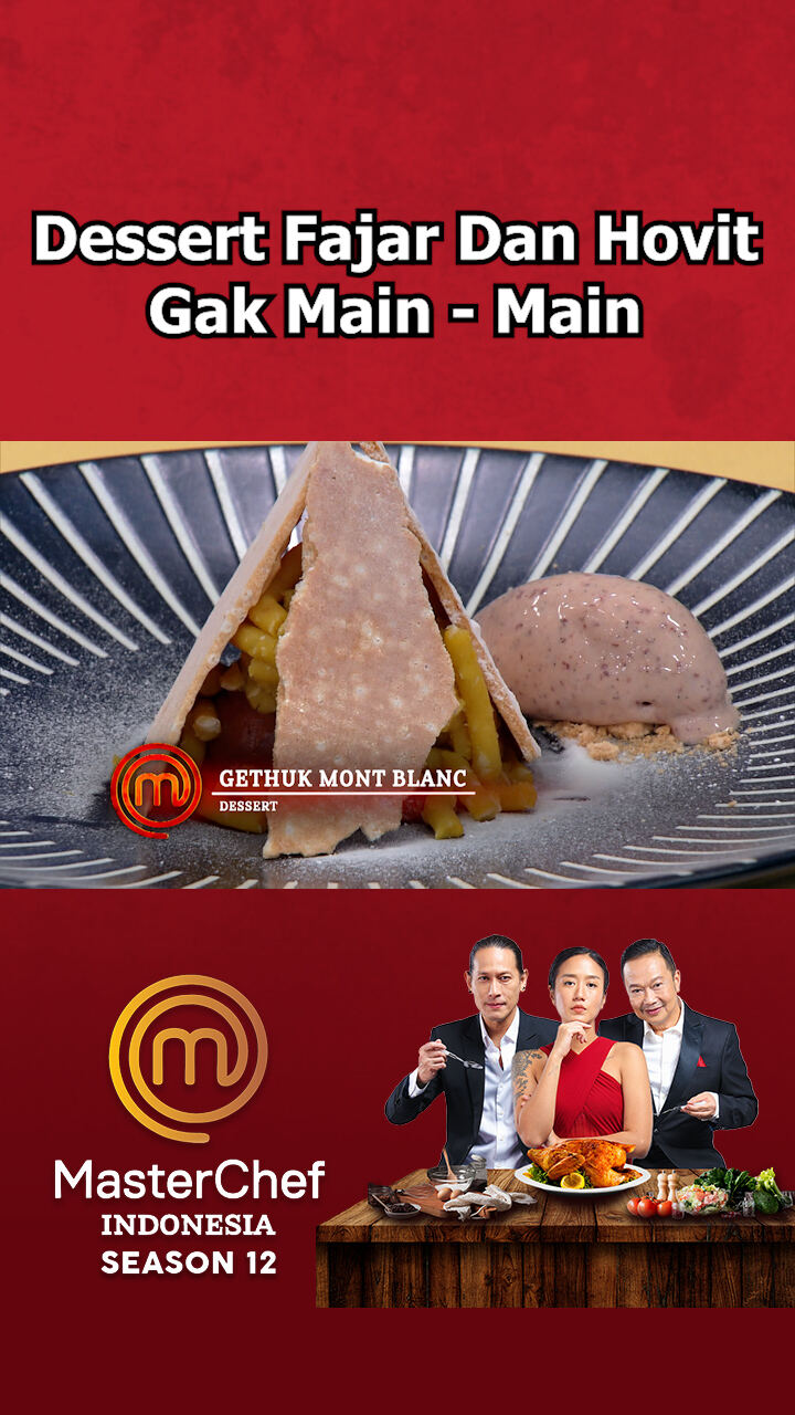 Dessert Fajar Dan Hovit Gak Main - Main