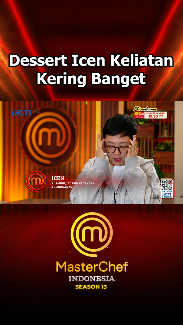 Dessert Icen Keliatan Kering Banget