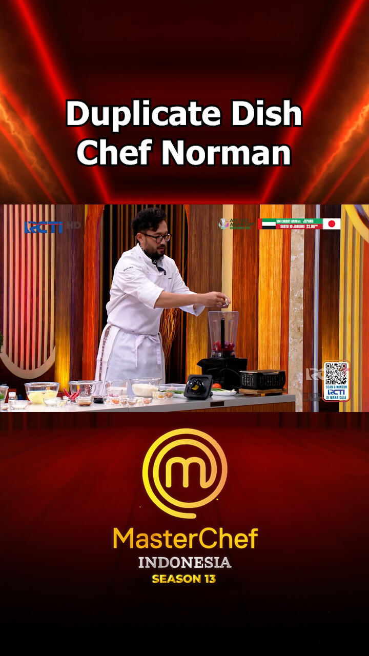 Duplicate Dish Chef Norman