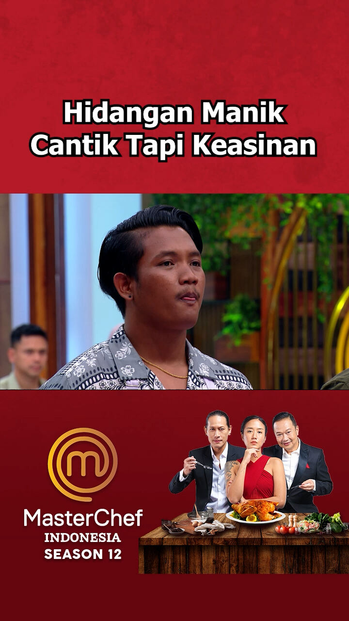 Hidangan Manik Cantik Tapi Keasinan