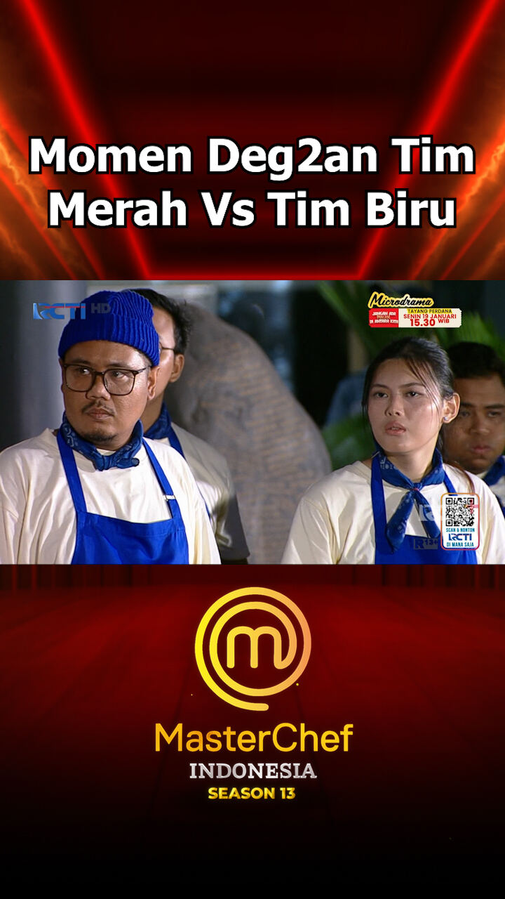 Momen Deg2An Tim Merah Vs Tim Biru