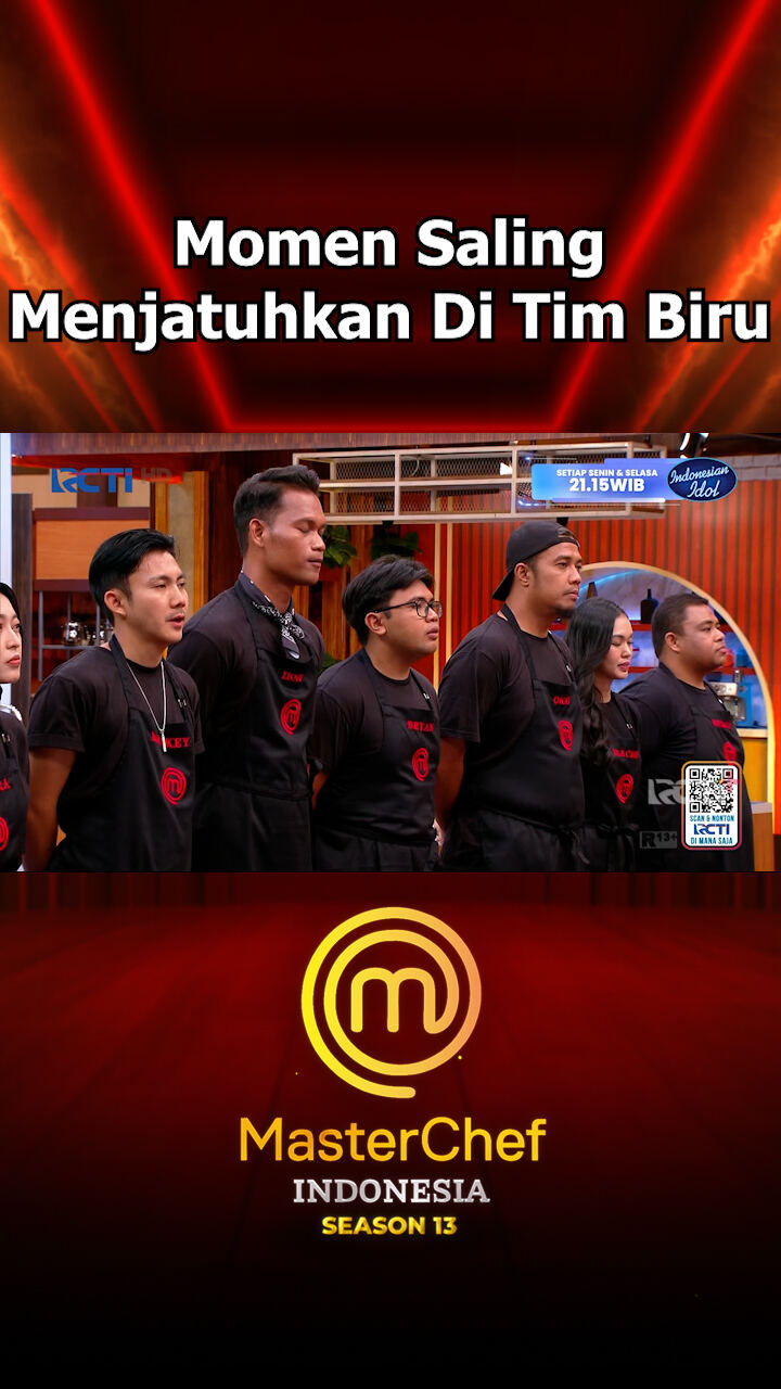 Momen Saling Menjatuhkan Di Tim Biru