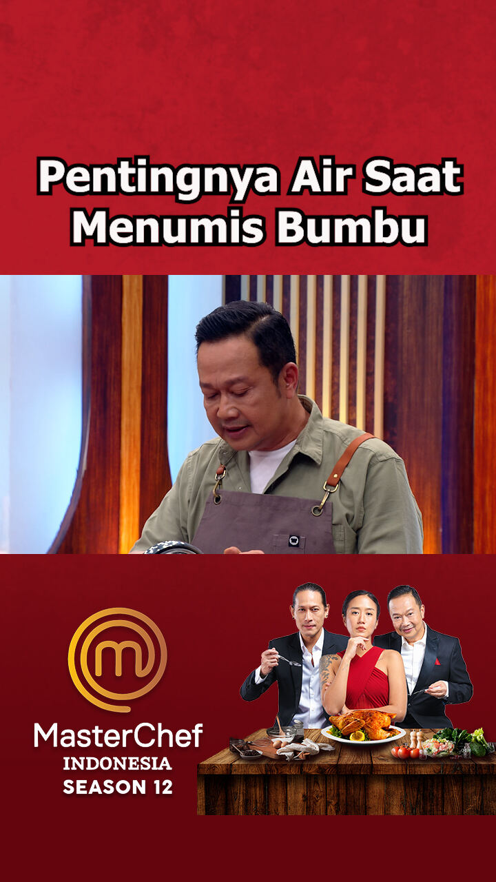 Pentingnya Air Saat Menumis Bumbu
