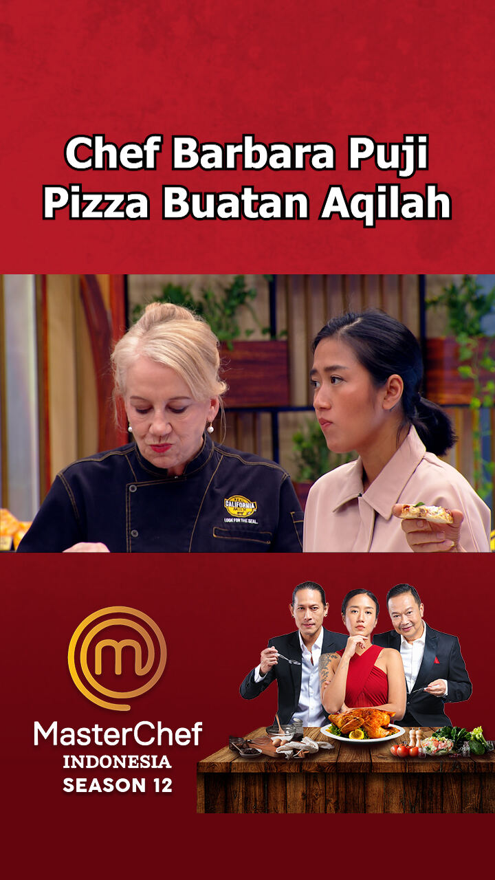 Pizza Aqilah Berhasil Sampe Dipuji Chef Barbara