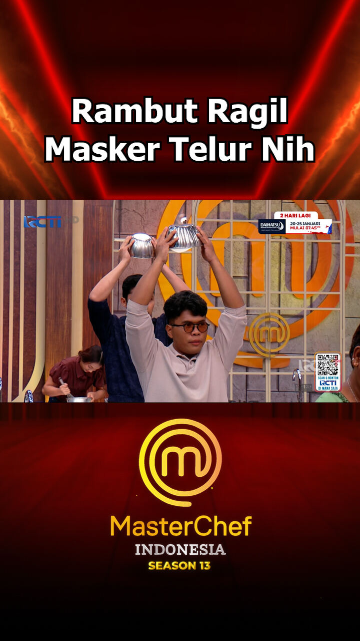 Rambut Ragil Masker Telur Nih