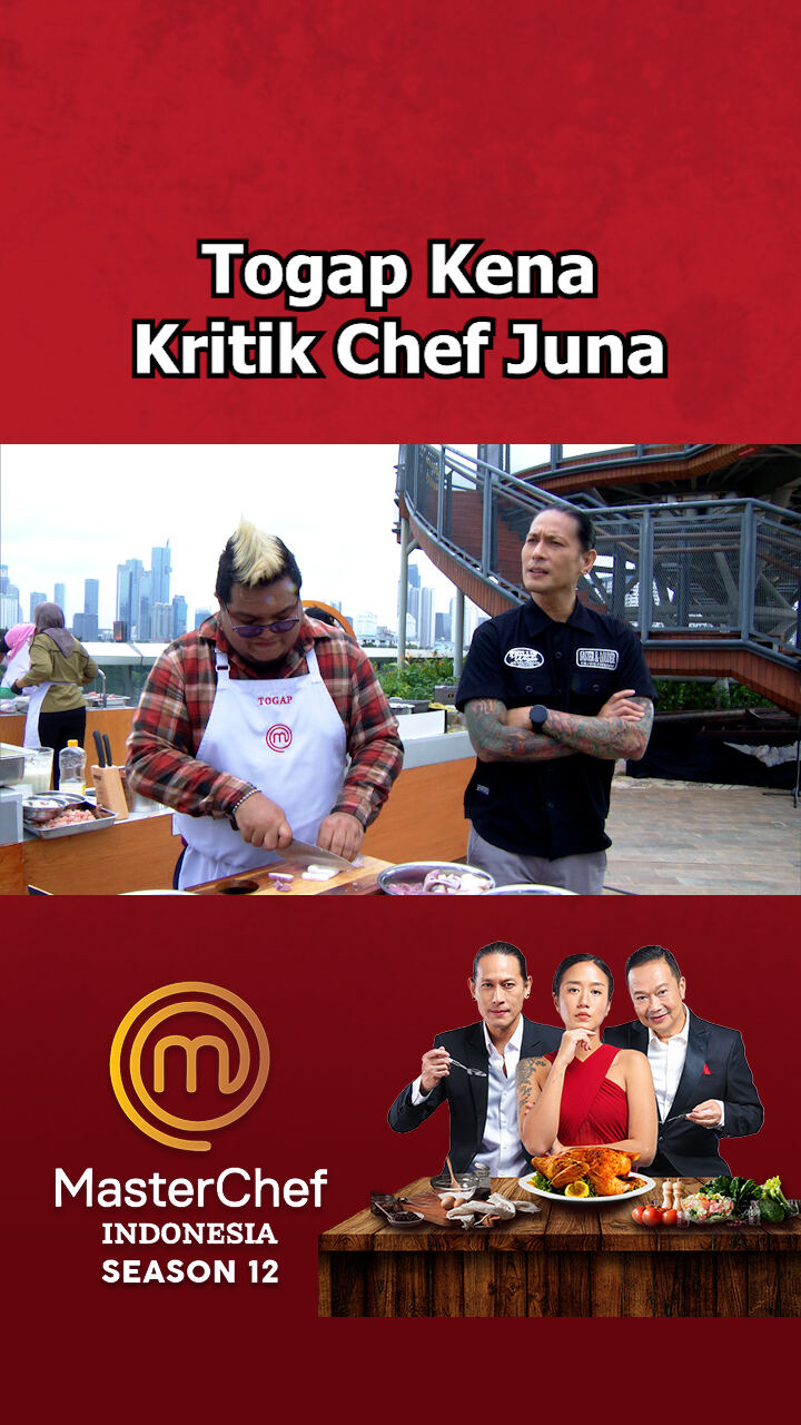 Togap Kena Kritik Chef Juna