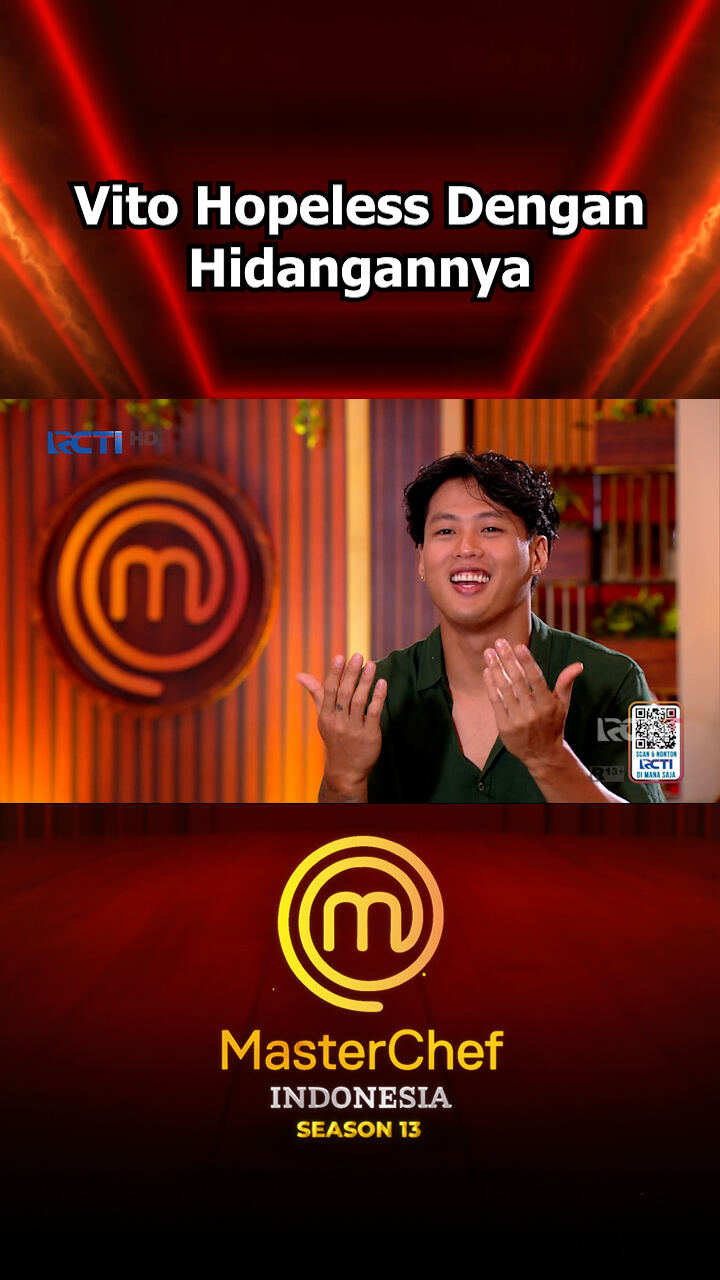 Vito Hopeless Dengan Hidangannya