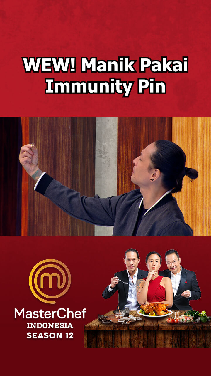 Wew Manik Pakai Immunity Pin