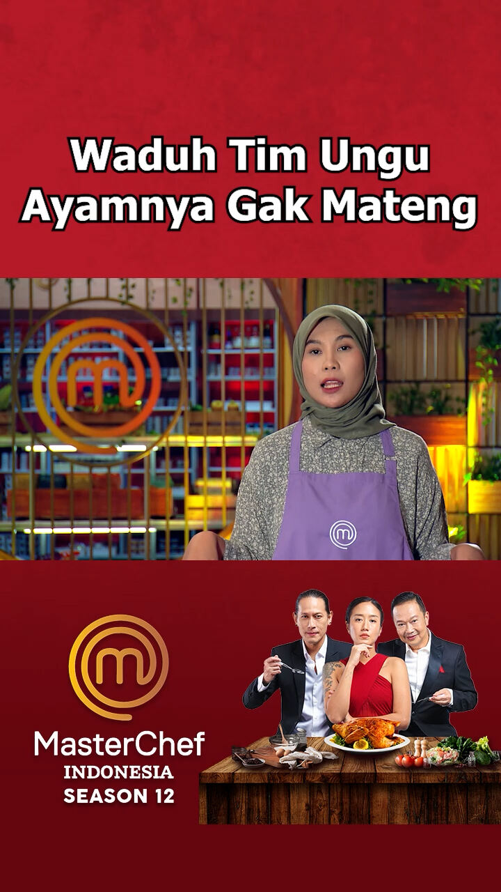 Waduh Tim Ungu Ayamnya Gak Mateng