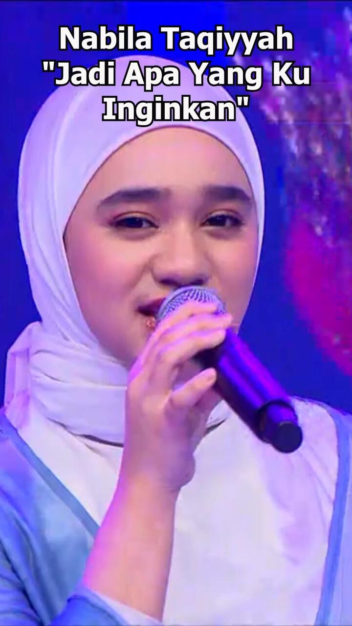 Nabila Taqiyyah Jadi Apa Yang Ku Inginkan