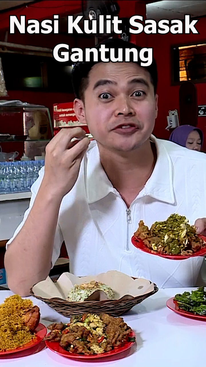 Nasi Kulit Sasak Gantung