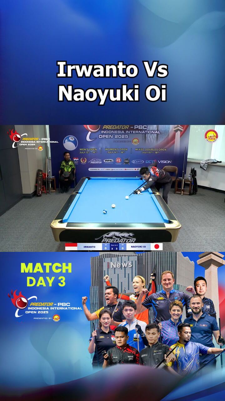 Highlight Iio 2025 Irwanto - Indonesia Vs Naoyuki Oi - Japan