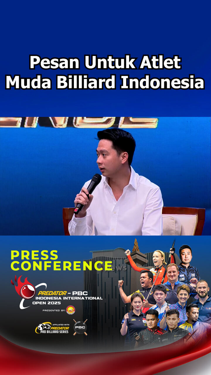 Pesan Untuk Atlet Muda Billiard Indonesia