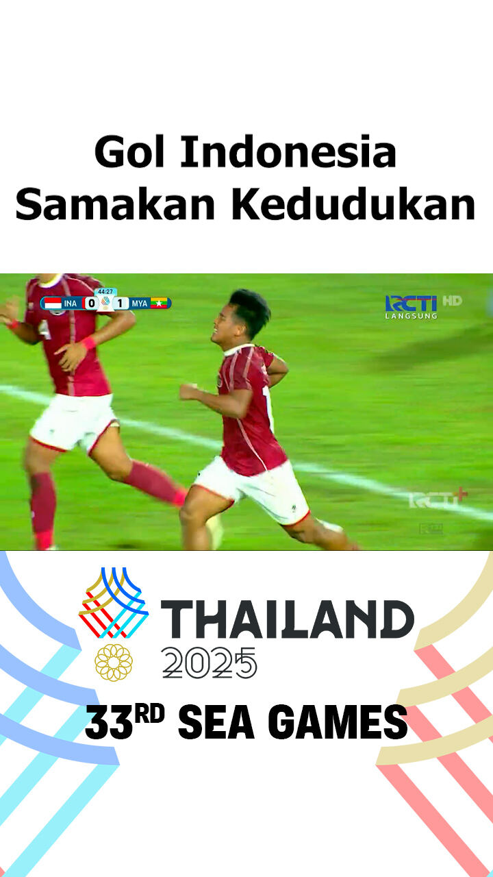Gol Indonesia Samakan Kedudukan