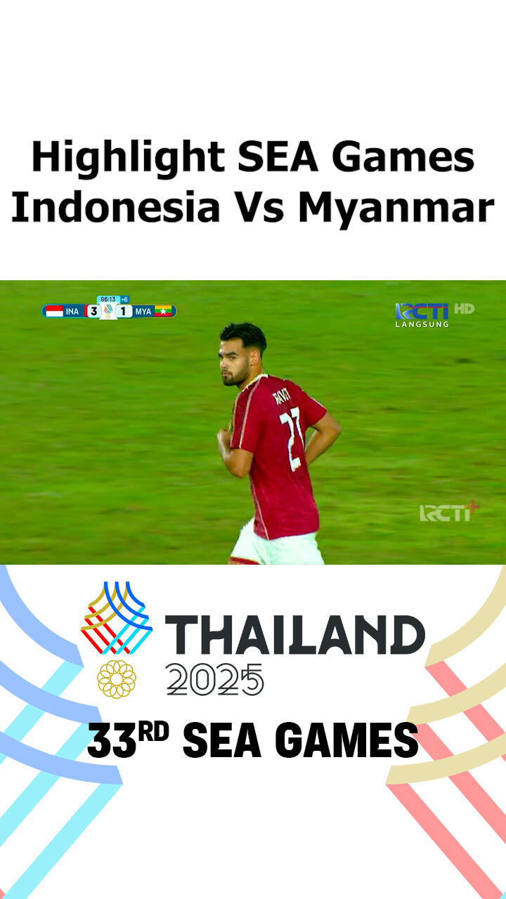 Highlight Sea Games Indonesia Vs Myanmar