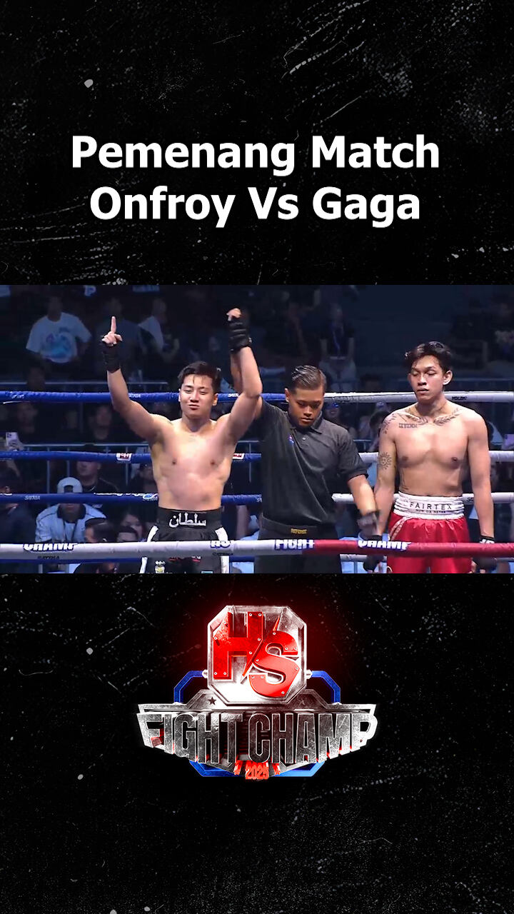 Pemenang Match Onfroy Vs Gaga