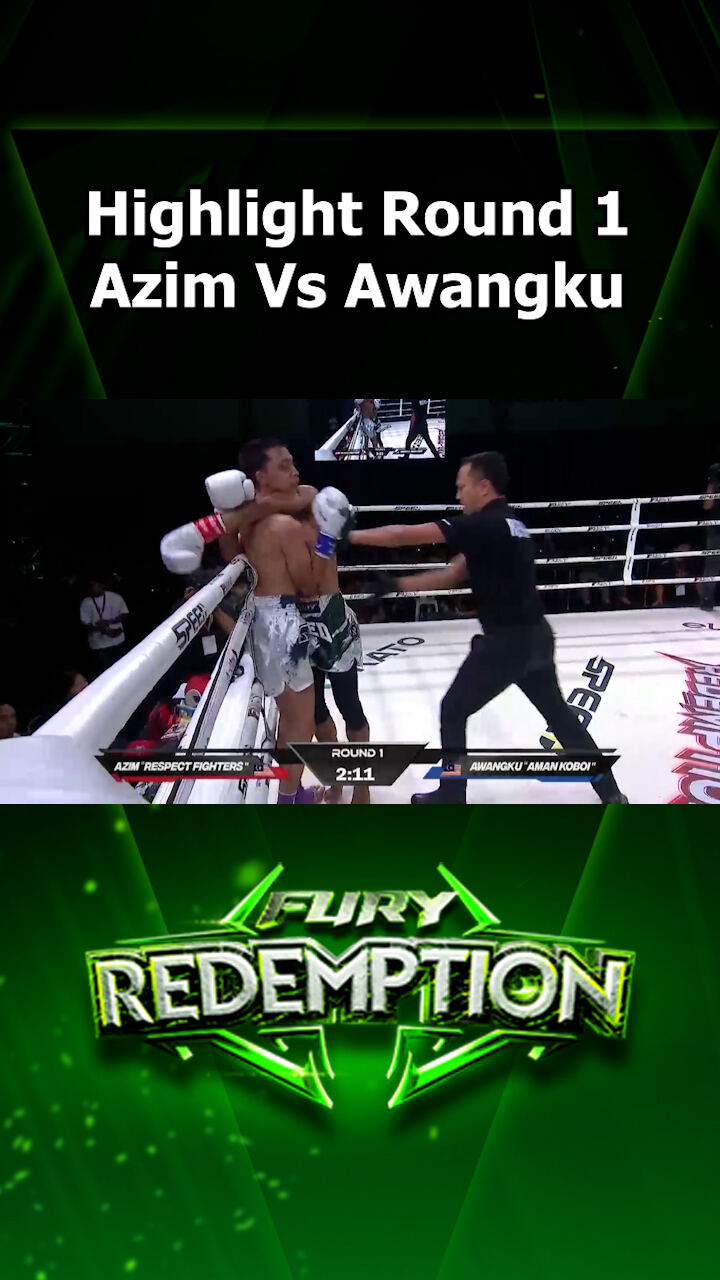 Highlight Round 1 Azim Vs Awangku