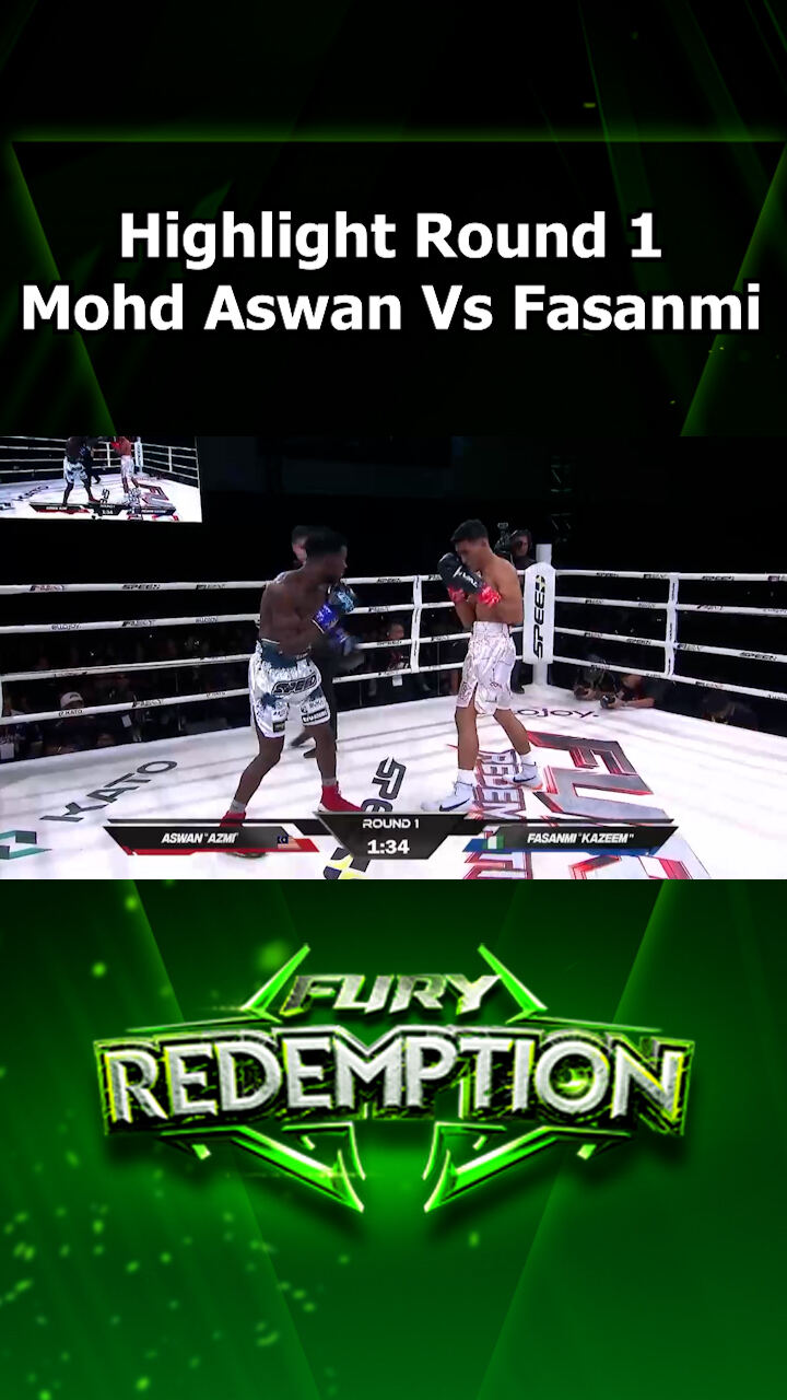 Highlight Round 1 Mohd Aswan Vs Fasanmi