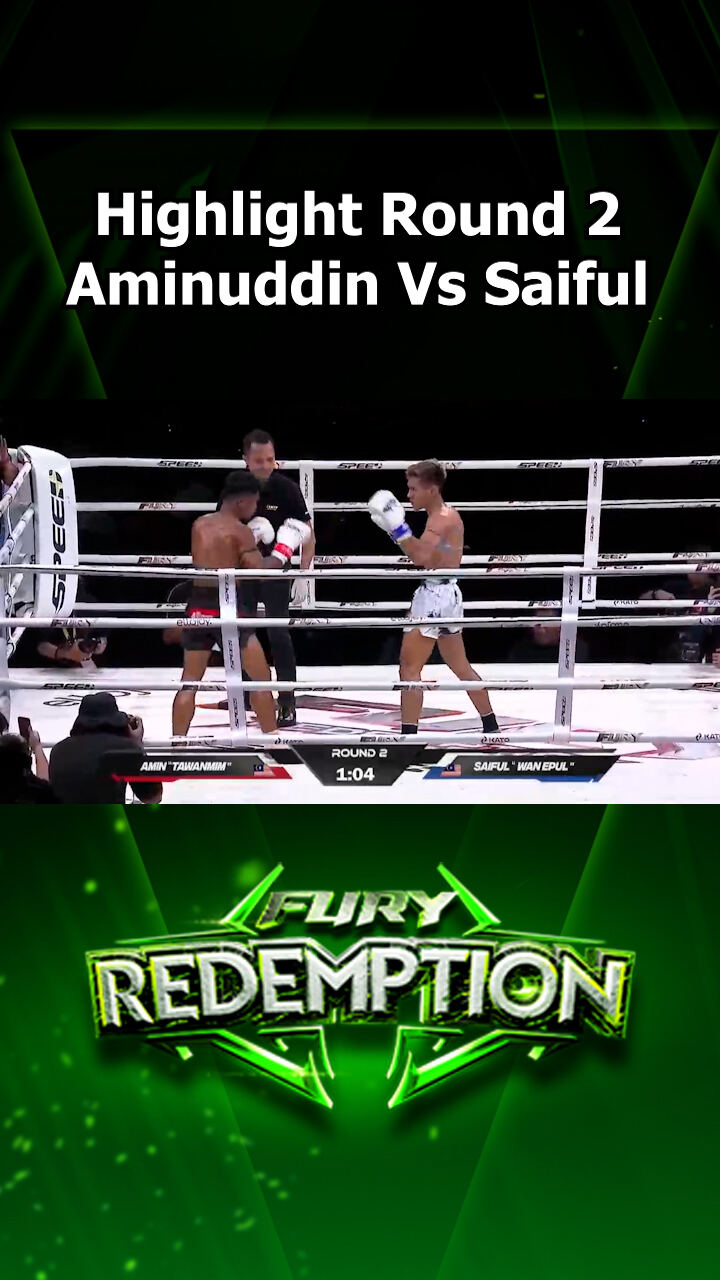 Highlight Round 2 Aminuddin Vs Saiful