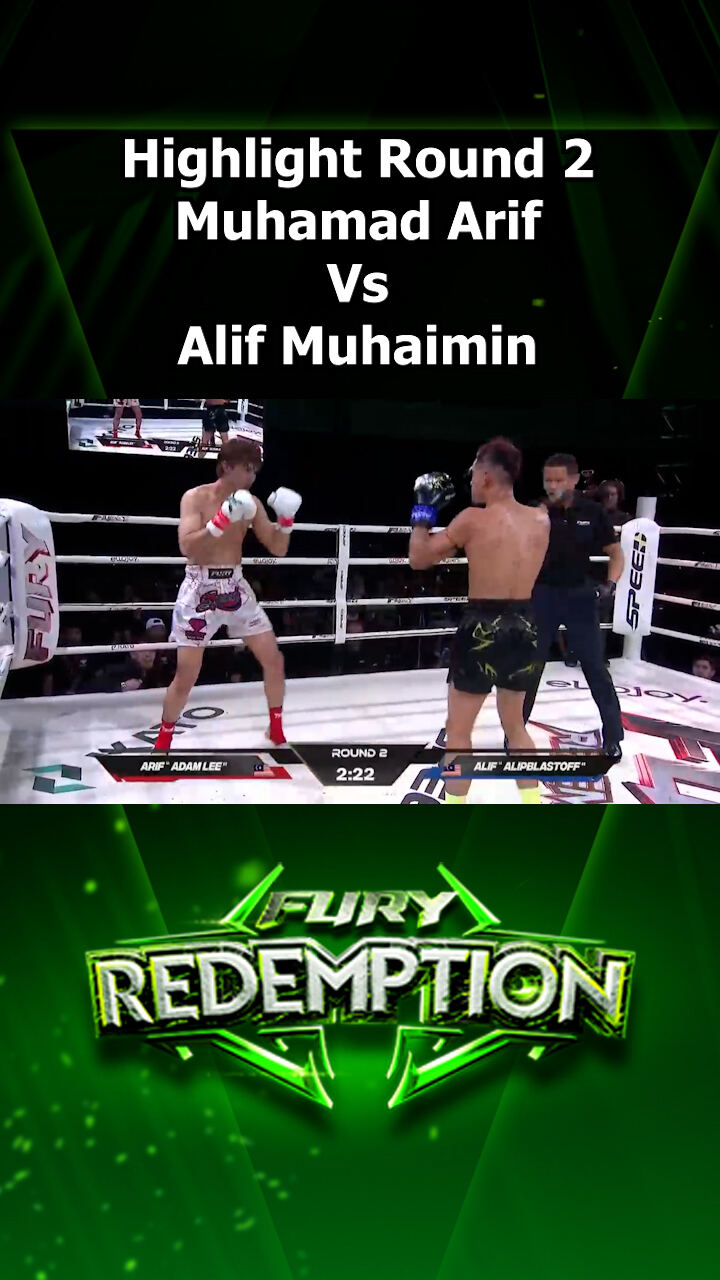 Highlight Round 2 Muhamad Arif Vs Alif Muhaimin