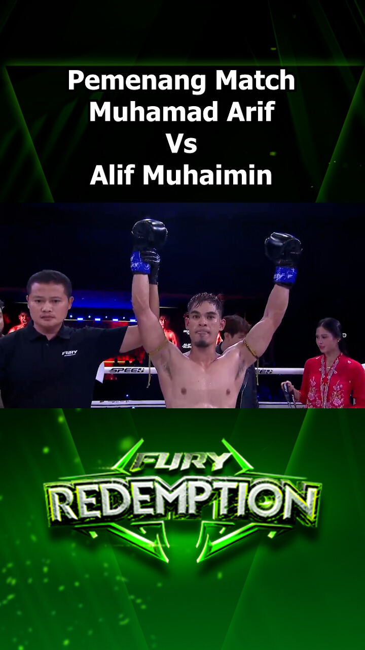 Pemenang Match Muhamad Arif Vs Alif Muhaimin