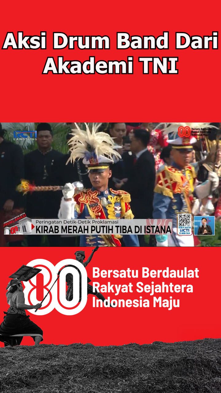 Aksi Drum Band Dari Akademi Tni