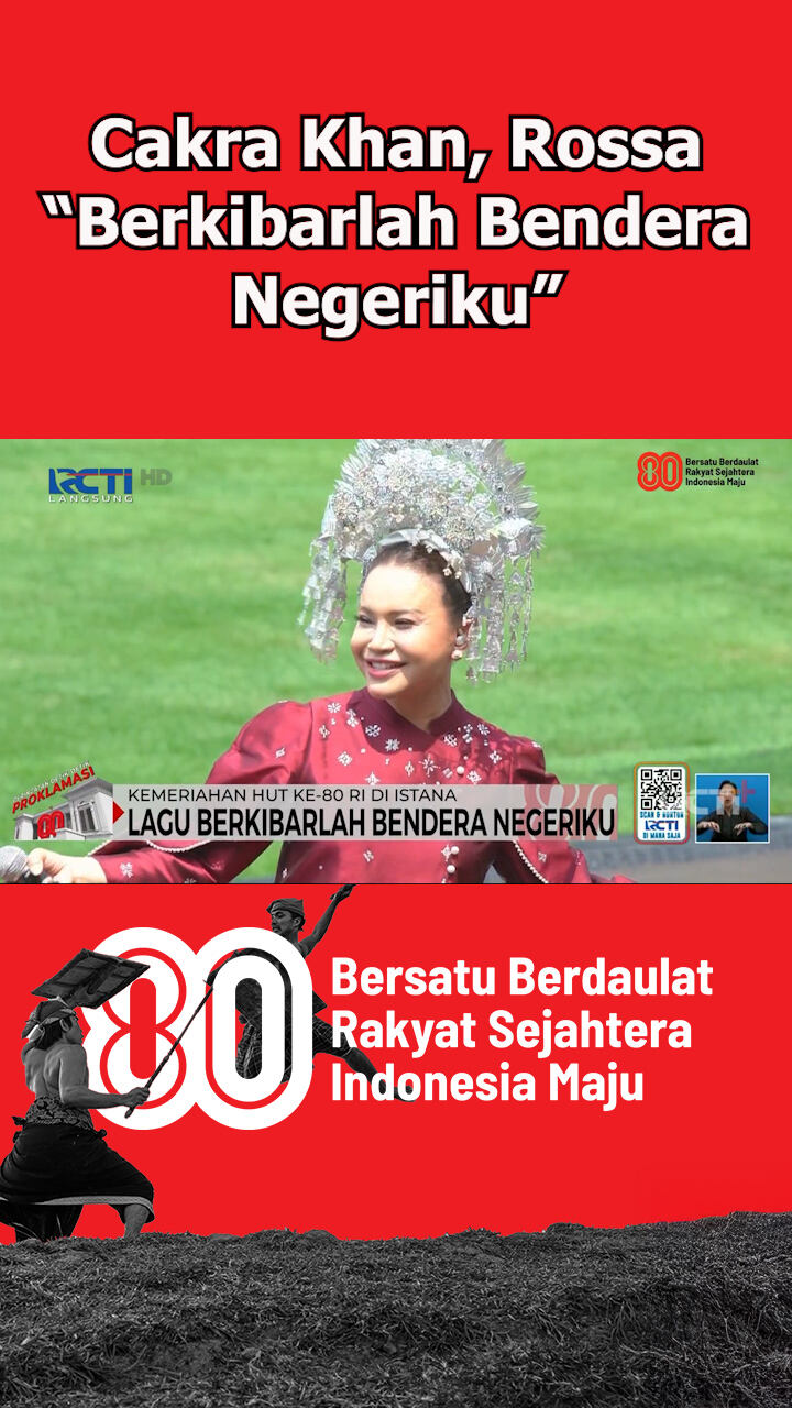 Cakra Khan Rossa - Berkibarlah Bendera Negeriku
