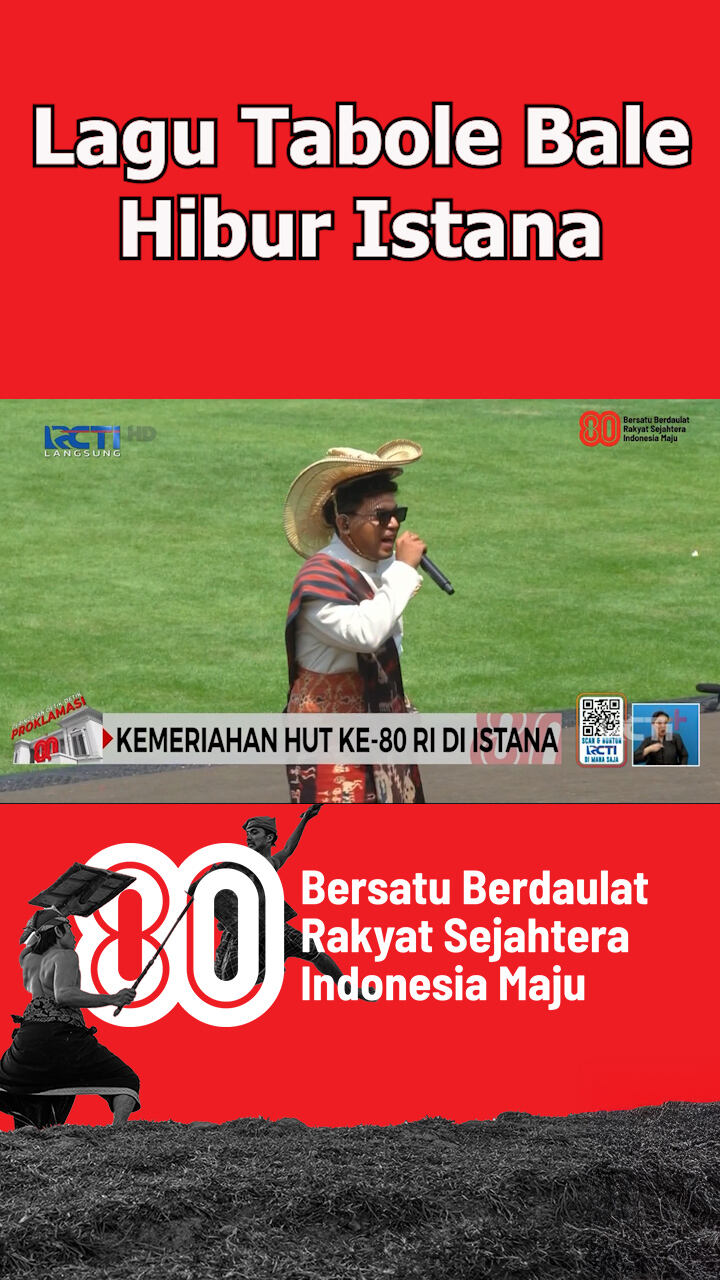 Lagu Tabole Bale Hibur Istana