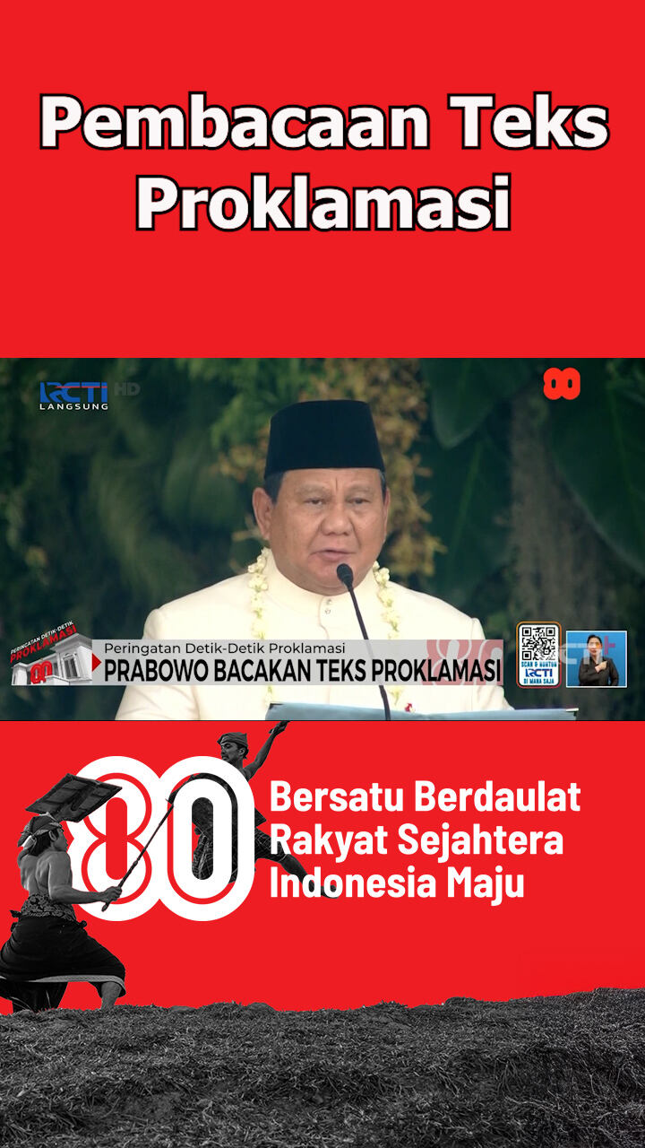 Pembacaan Teks Proklamasi