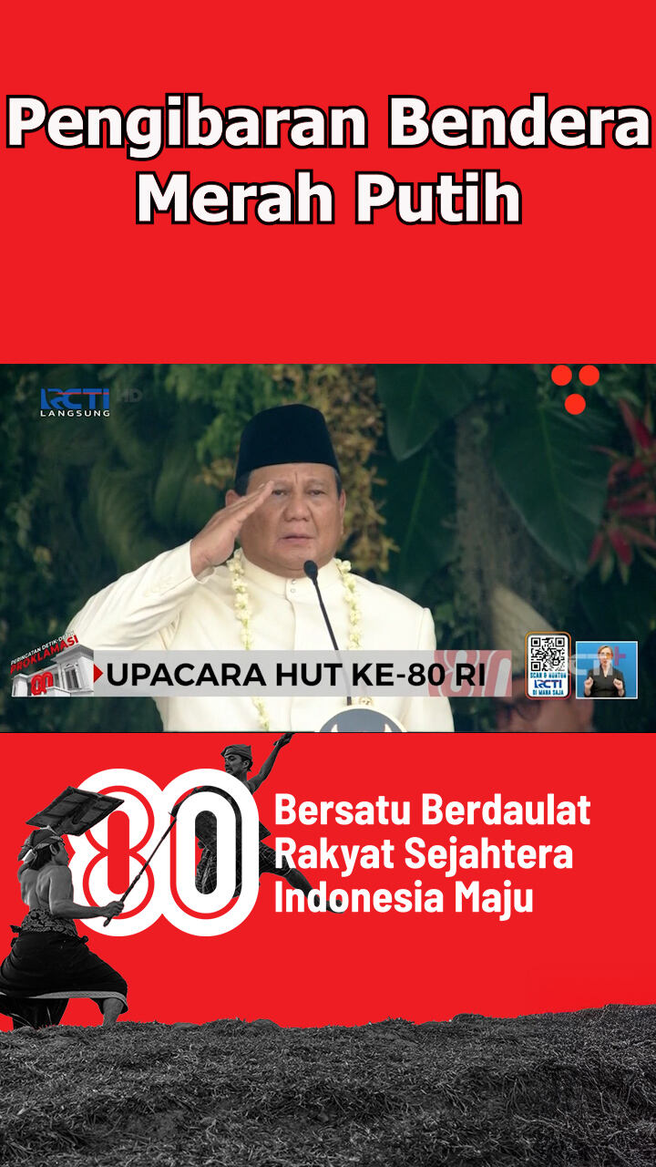 Pengibaran Bendera Merah Putih